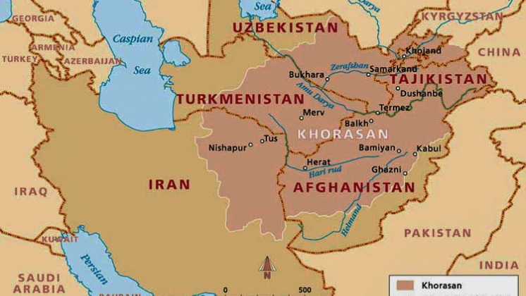 map khorasan